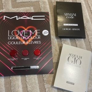 Three piece sample bundle